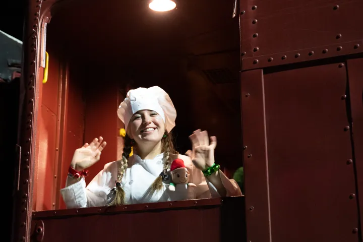 a person standing in front of a door