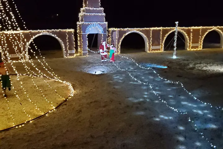 a bridge over a body of water