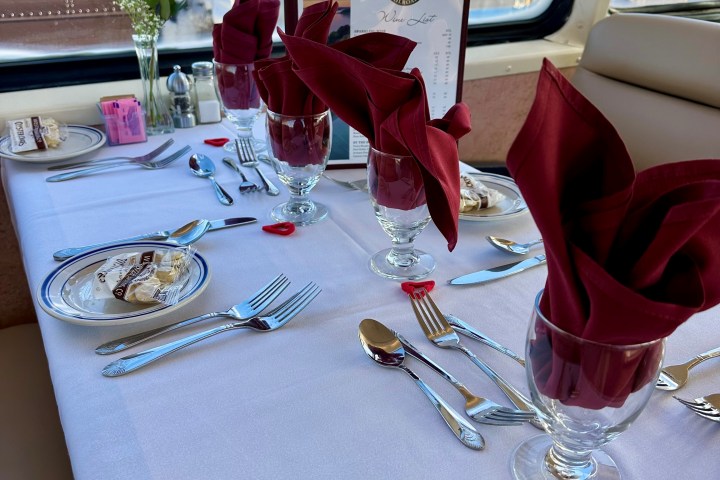 a group of items on a table